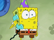 Spongebob shocked birthday grandma