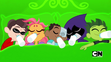 Tween Titans (Hero Form) Sleeping