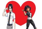 Uryu Ishida and GoGo Tomago