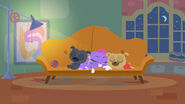 Bingo, Rolly, and Hissy Sleeping (Animated Version)