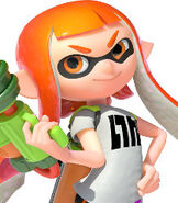 Inkling Girl in Splatoon