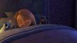 Little Mariah was sleeping in bed