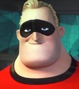 and Bob Parr/Mr. Incredibles as Howard and Betty DeVille