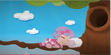 Pillow Featherbed Sleeping in the tree