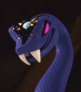 Pythor as Snake