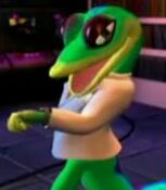 Gex the Gecko as Sparky