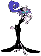 Yzma as Pristine Figg.