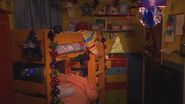 Elmo and Phoebe sleeping in A Furchester Christmas