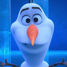 Olaf as the Genie