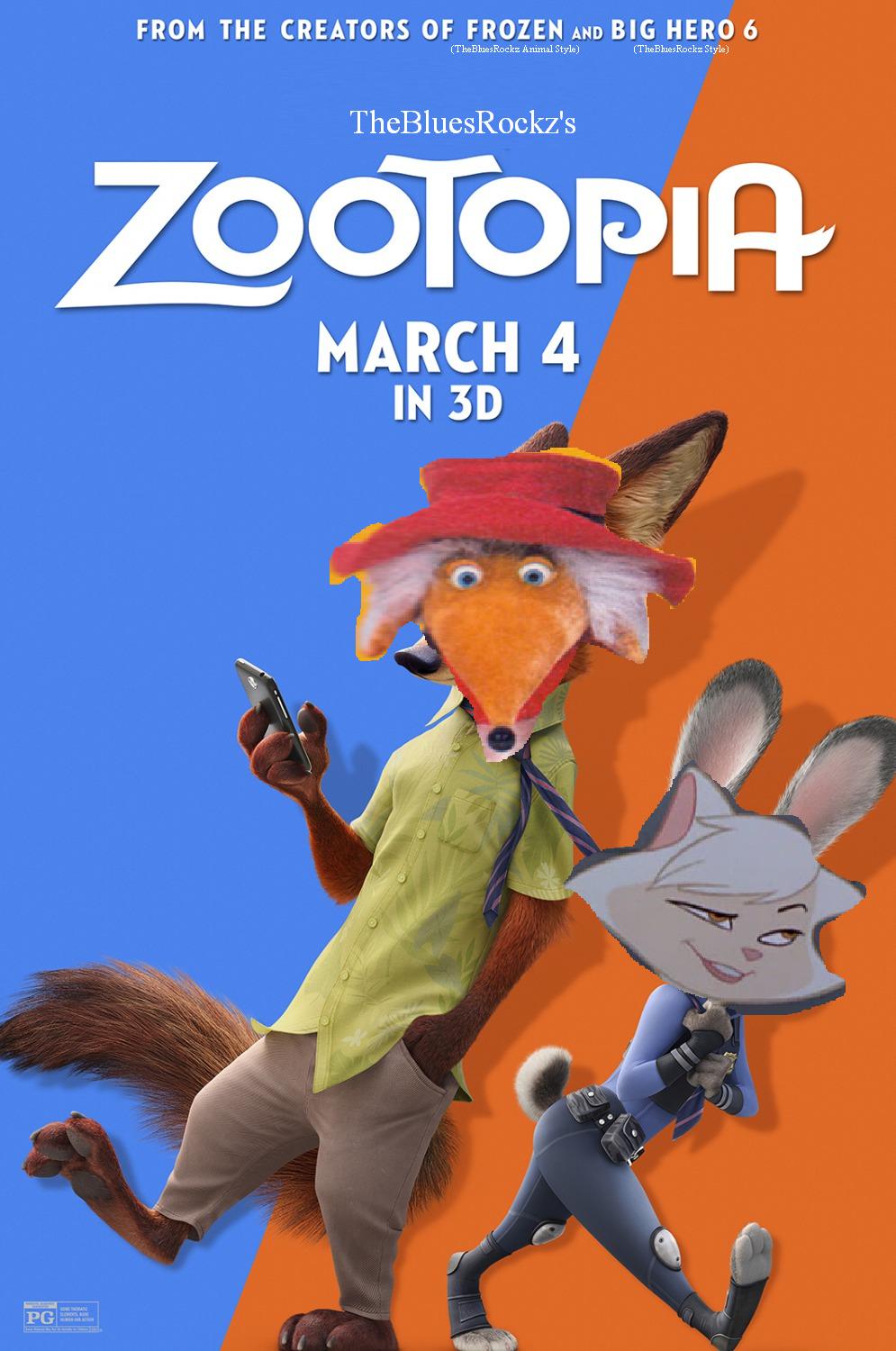 Zootopia TheBluesRockz Style The Parody Wiki Fandom