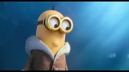 Kevin watching minions tired