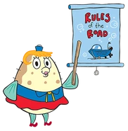 Mrs. Puff as Roz