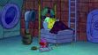 Spongebob and Gary sleeping