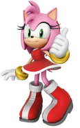 Amy Rose as Lady