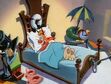 Bonkers sleeps in the beginning of Dog Day AfterToon