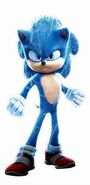 Sonic 2019 Movie Render