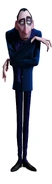 Anton Ego as Mr. Dewey (Librarian)