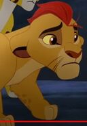 Kion is sad