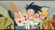 Flint Lockwood Sam Sparks and Mayor Shelbourne are snoring