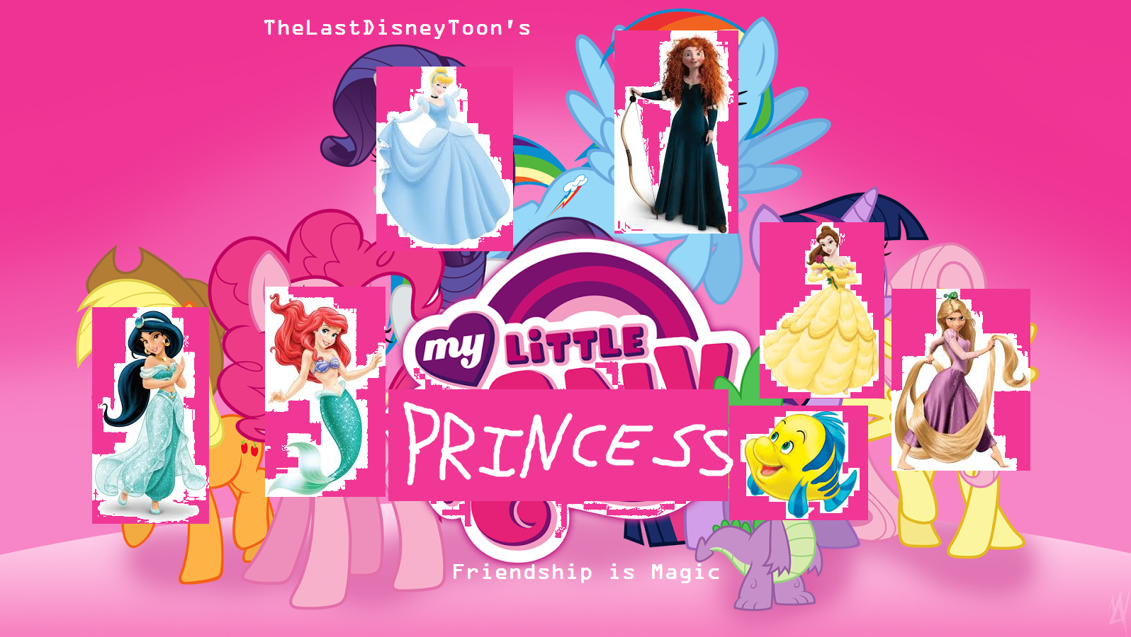 my little pony disney princess