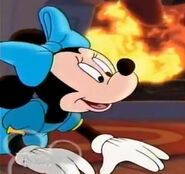 Minnie Mouse as Raye/Sailor Mars