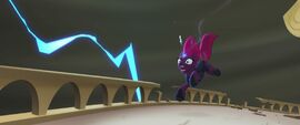 Tempest Shadow slides In the Ground