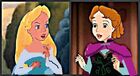 Alice as Elsa and Wendy as Anna