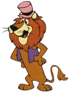 Lippy the Lion as the Card Painters