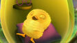 Tweet (Ruff-Ruff, Tweet, and Dave) sleeping