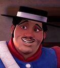 and Sergeant Garcia as Brutish and Oafish Guard