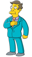 Seymour Skinner as Cornelius Fudge