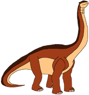 Jill as an Argentinosaurus