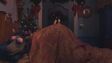 Kathleen sleeping in A Furchester Christmas