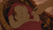 Baby Moses as Baby Molly