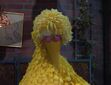 Big Bird falls asleep again after helping Henrietta Honker get to sleep 