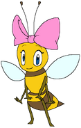 Pamela as a bee