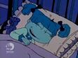 Angelica Pickles sleeping in bed