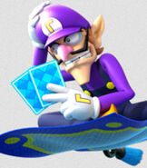 Waluigi in Mario Party- Island Tour