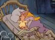 Pooh sleeping in Goodbye Mr. Pooh