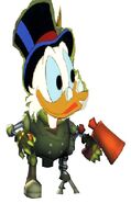 Scrooge McDuck as Von Clutch