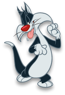 Sylvester as Meeko