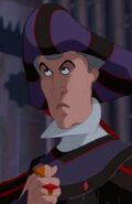 Judge Claude Frollo as the Duke of Weselton