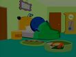 Oswald the Octopus and Weenie sleeping