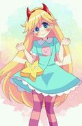 Star butterfly anime character