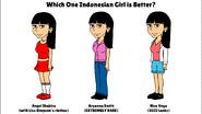 Which One Indonesian Girl is Better