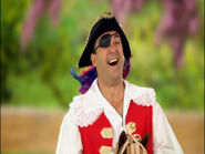 Captain Feathersword as Mr. Peekaboo