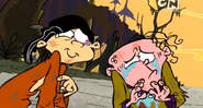 Now Double D can stay with Ed & Eddy and knows that they have decided to continue the journey to Eddy's Brother