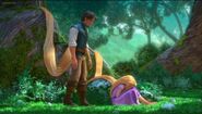 Rapunzel sobbing