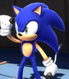 Sonic the Hedgehog in Mario and Sonic at the Sochi 2014 Olympic Winter Games