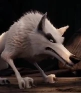 White Wolf in Little Brother, Big Trouble: A Christmas Adventure